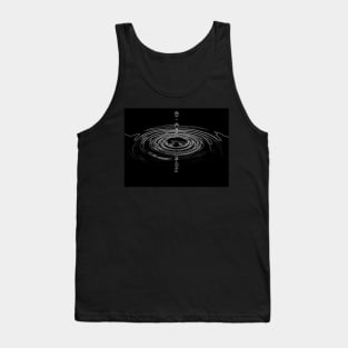 Black Water Drop Tank Top